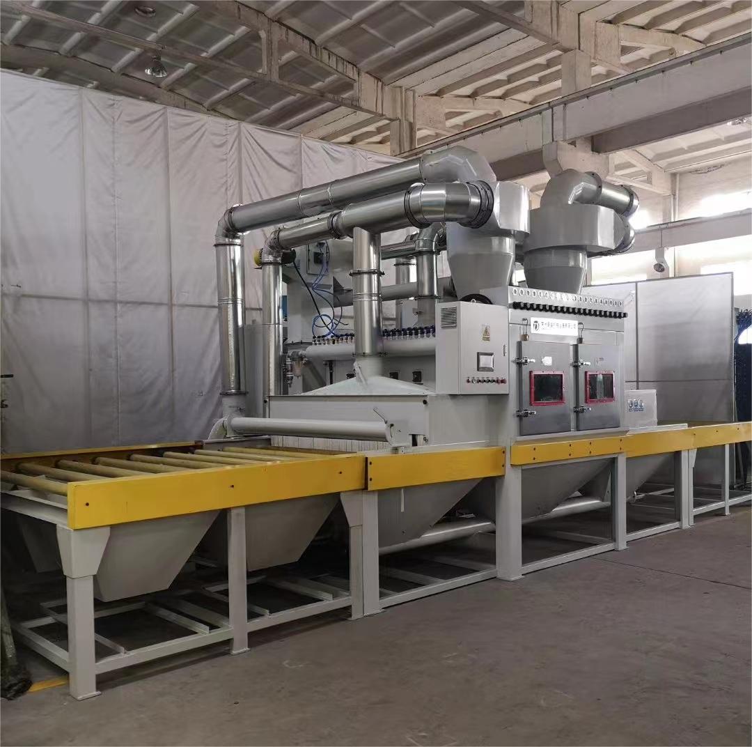 汕尾抛丸机跑砂是什么原因