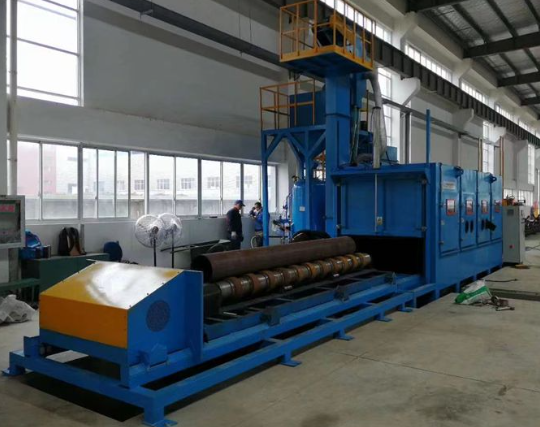 汕尾喷砂机在管道除锈中的现场施工应用