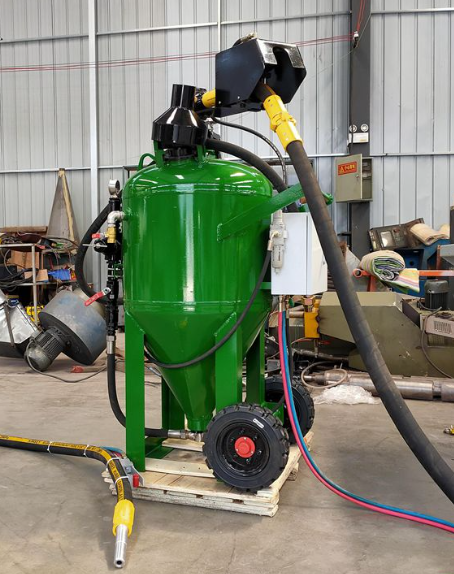 汕尾移动式喷砂机 户外施工效率翻倍