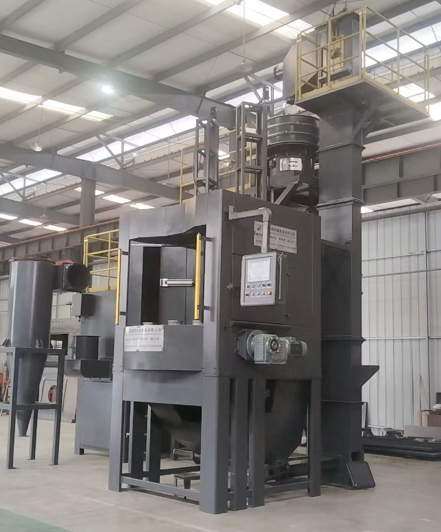 汕尾转盘式喷砂机 提升圆形工件处理效率